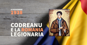 Codreanu e la Romania Legionaria - Il 29 novembre 1938, alle dieci di sera, Corneliu Zelea Codreanu, assieme a tredici suoi camerati, viene fatto uscire dal carcere di Jilava per essere trasferito a quello di