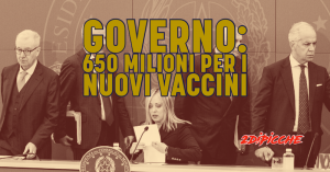 Governo: 650 milioni per i nuovi vaccini