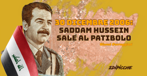 30 Dicembre 2006: Saddam Hussein sale al patibolo 