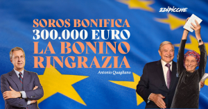 Soros bonifica 300.000 euro. La Bonino ringrazia