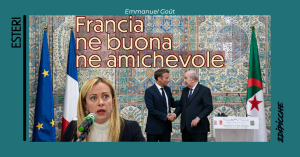 Esteri: Francia ne buona ne amichevole