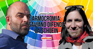 Armocromia: Saviano difende la Schlein