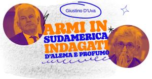 Armi in Sudamerica: indagati D’Alema e Profumo