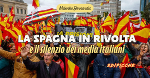 La Spagna in rivolta e il silenzio dei media italiani