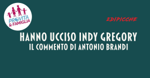 Hanno ucciso Indi Gregory, il commento di Antonio Brandi, presidente di ProVita&Famiglia