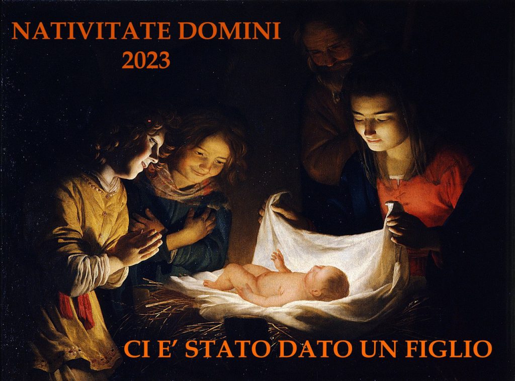 NATALE: CI E’ STATO DATO UN FIGLIO!
