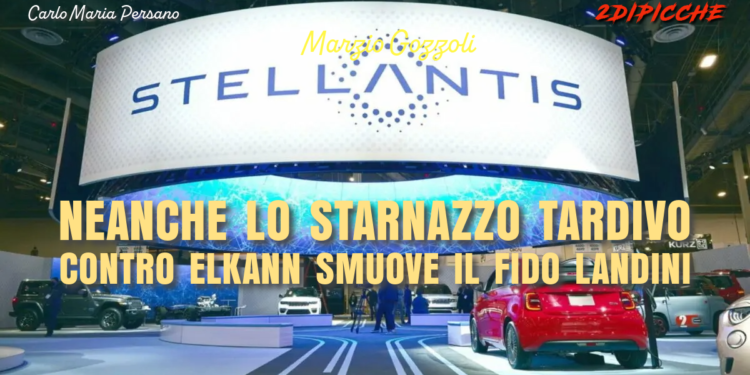 Neanche lo starnazzo tardivo contro Elkann smuove il fido Landini