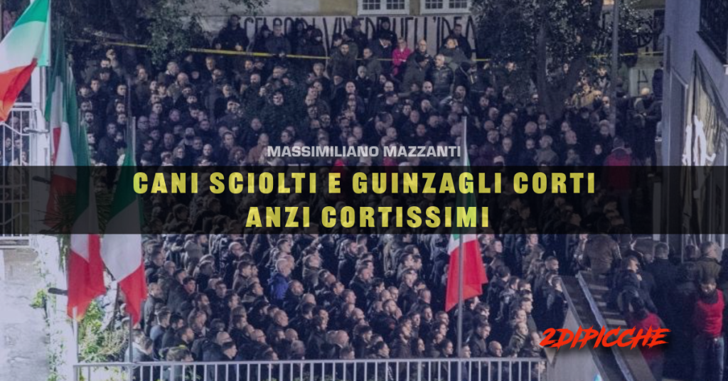 Cani sciolti e guinzagli corti. Anzi, cortissimi