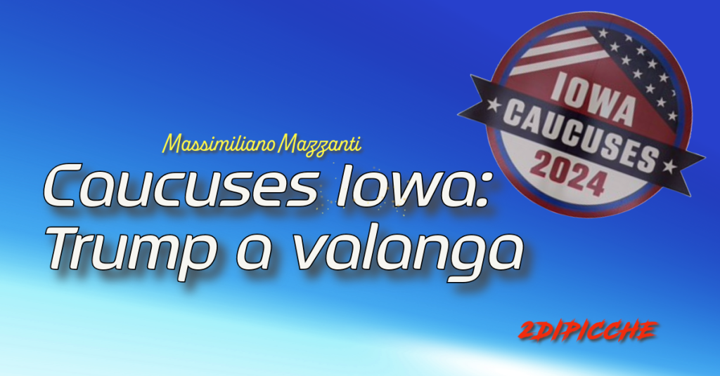 Caucuses Iowa: Trump a valanga