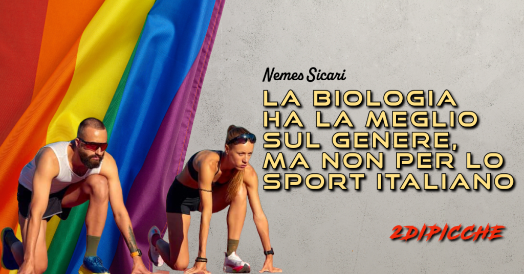 La biologia ha la meglio sul genere, ma non per lo sport italiano