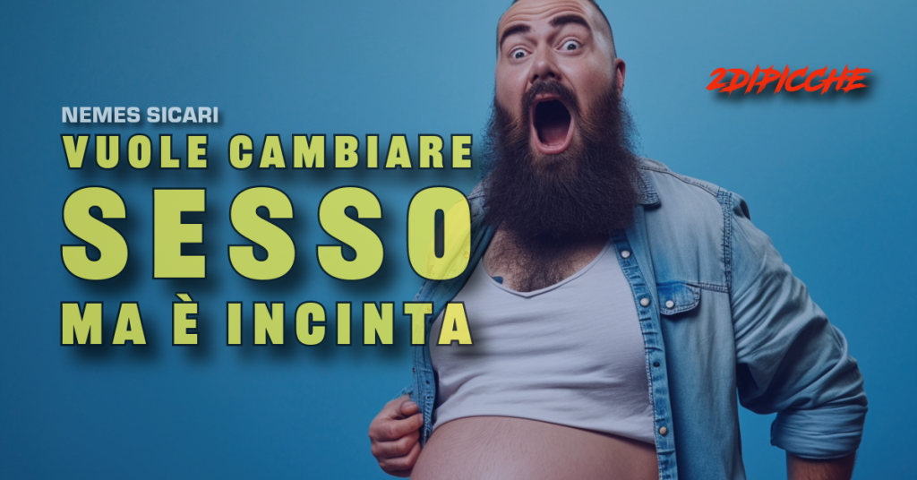 Vuole cambiare sesso ma è incinta