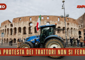 La protesta dei trattori non si ferma: a Roma in centinaia contro UE e governo Meloni