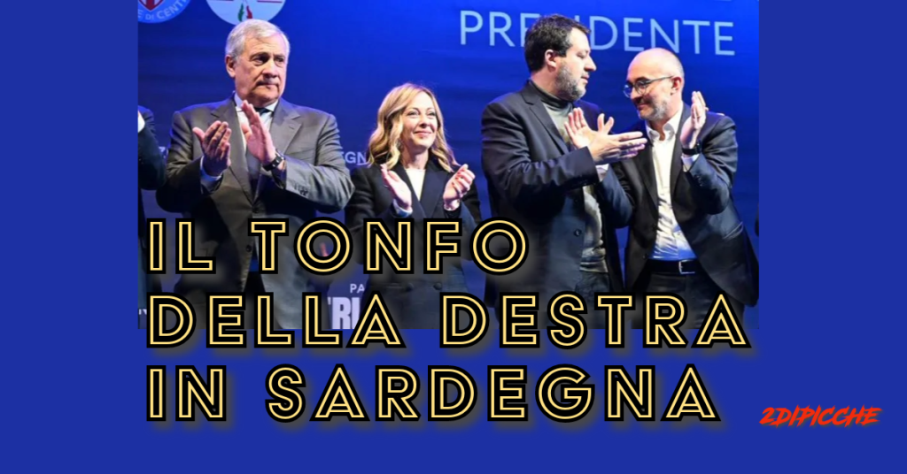 Il tonfo della destra in Sardegna