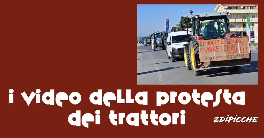 Videogallery: la protesta dei trattori arriva alle porte di ROMA