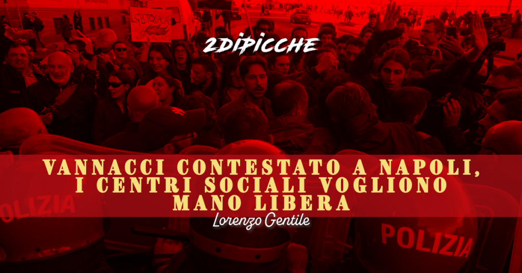 Vannacci contestato a Napoli, i centri sociali vogliono mano libera
