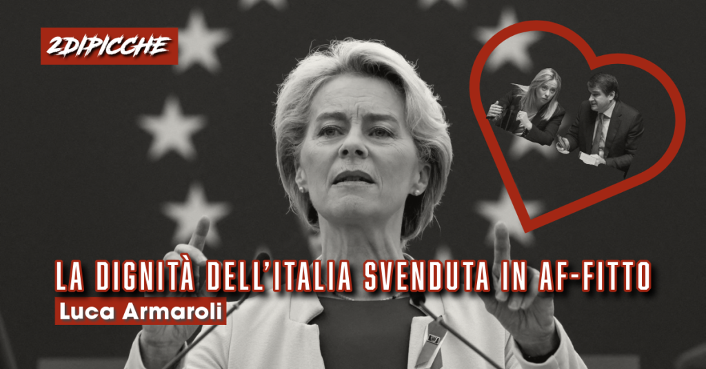 La Dignità dell’Italia svenduta in af-Fitto