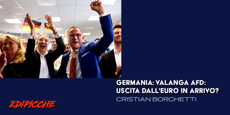 Germania: valanga AfD: uscita dall'euro in arrivo?