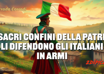 I sacri confini della Patria li difendono gli italiani in armi