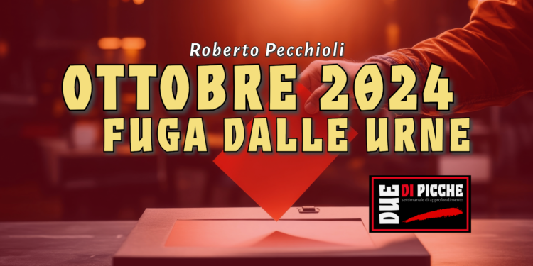 Ottobre 2024, fuga dalle urne