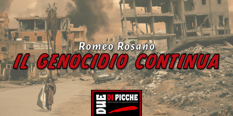 IL GENOCIDIO CONTINUA