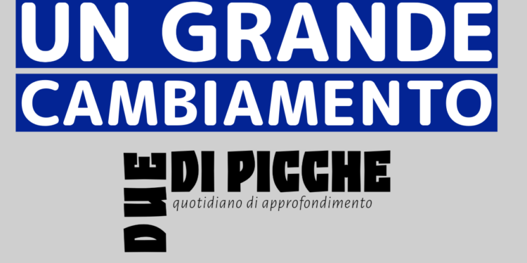 Un grande cambiamento!