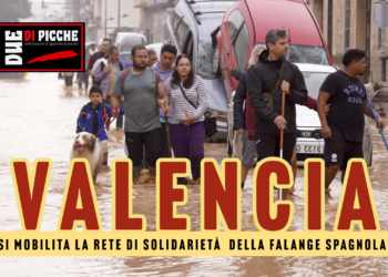Valencia: si mobilita la rete di solidarietà della Falange spagnola