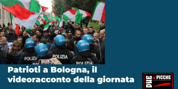 Bologna corteo Patrioti Casa Pound