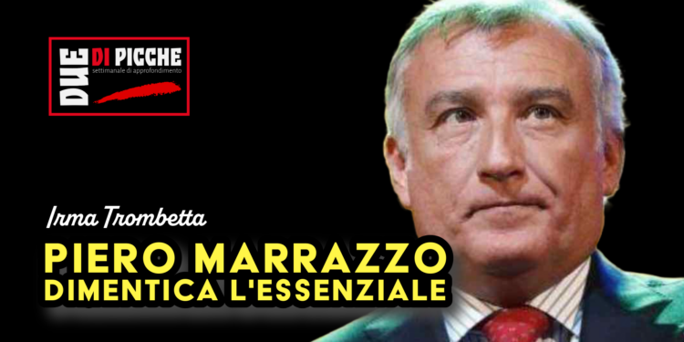 Piero Marrazzo dimentica l'essenziale