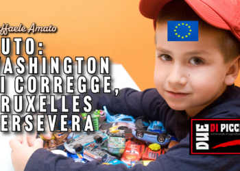 AUTO: WASHINGTON SI CORREGGE, BRUXELLES PERSEVERA
