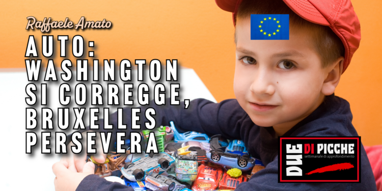 AUTO: WASHINGTON SI CORREGGE, BRUXELLES PERSEVERA