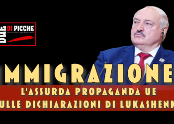 Immigrazione: l'assurda propaganda UE sulle dichiarazioni di Lukashenko