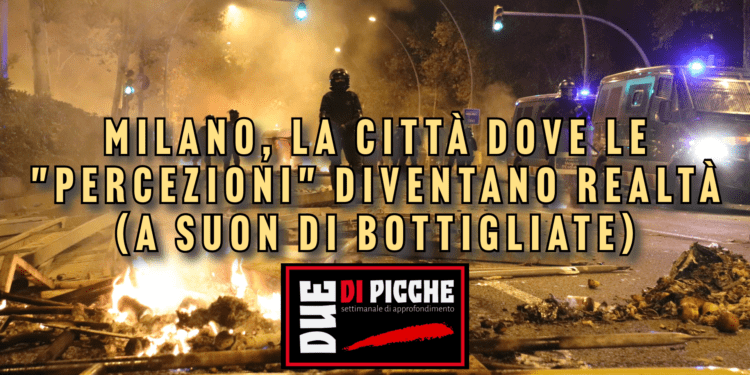 Milano, la città dove le "percezioni" diventano realtà (a suon di bottigliate)