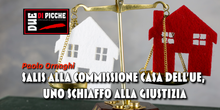 Salis alla commissione Casa dell'UE, uno schiaffo alla giustizia