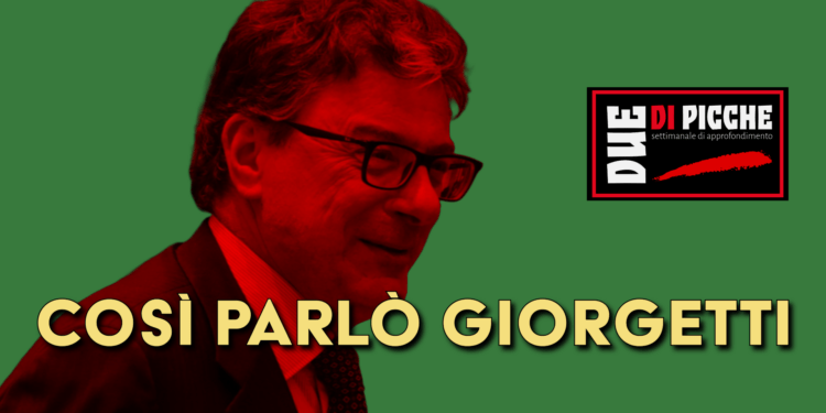 così parlò