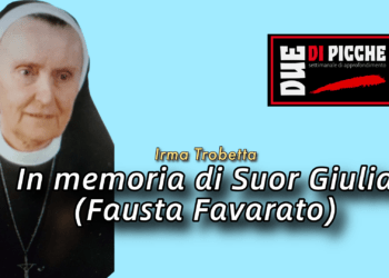 In memoria di Suor Giulia (Fausta Favarato)