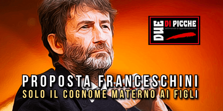 Proposta Franceschini: solo il cognome materno ai figli