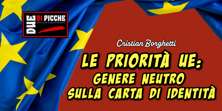 Le priorità UE: genere neutro sulla carta di identità