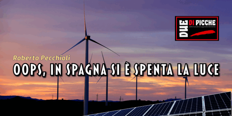 Oops, in Spagna si è spenta la luce