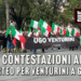 Dure contestazioni antifa al corteo per Venturini a Genova