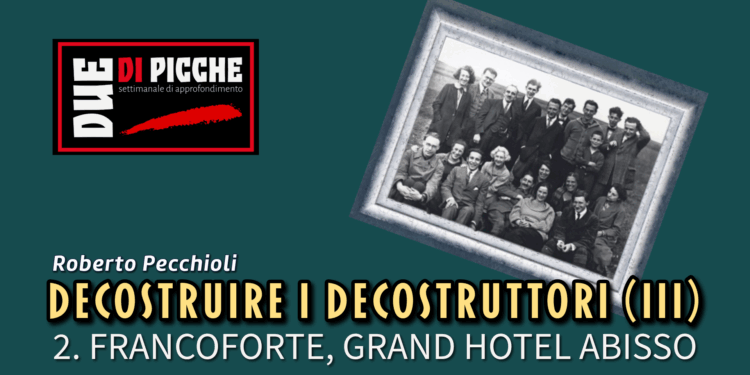 2. FRANCOFORTE, GRAND HOTEL ABISSO