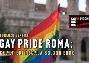 Gay pride Roma: Gualtieri regala 80.000 euro