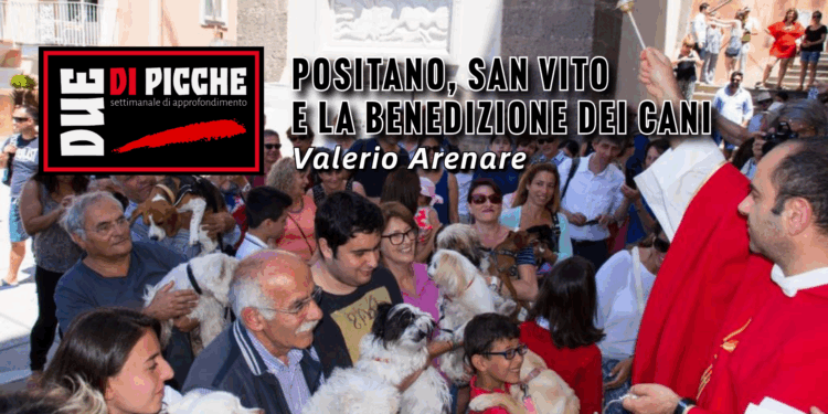 Positano, San Vito e la benedizione dei cani