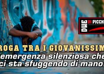 Droga tra i giovanissimi