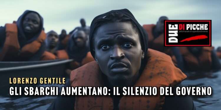 Gli sbarchi aumentano: il silenzio del governo