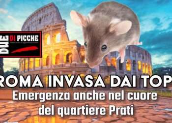 Roma invasa dai topi.
