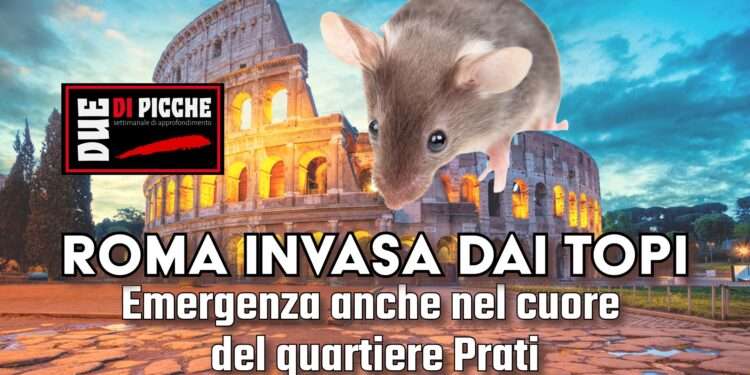 Roma invasa dai topi.