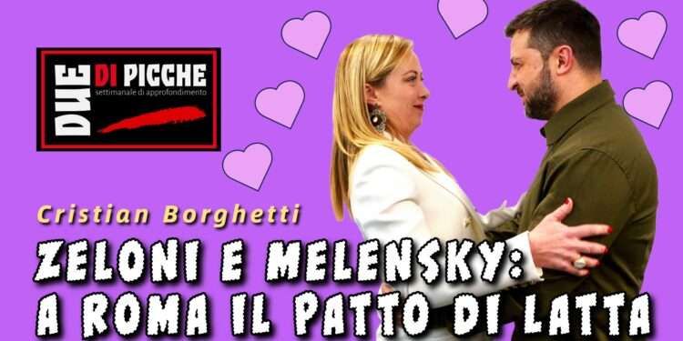Zeloni e Melensky: a Roma il patto di latta