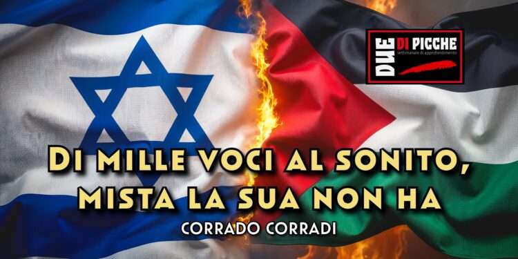 Di mille voci al sonito, mista la sua non ha