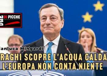 Draghi scopre l'acqua calda: l'Europa non conta niente