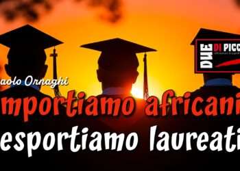 Importiamo africani, esportiamo laureati